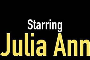 Julia Ann and Jessica Jaymes, the experienced women, kiss and perform a hot scene with tongue