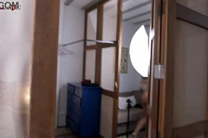 Skinny Latina gets her first hardcore cock in her mouth
