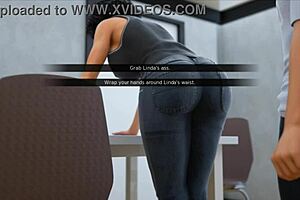 Huge-boobed stepmom gives the best head in this game