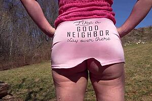 Big ass white girl, slow motion video, ass fetish