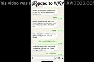 My accidental WhatsApp cock send to my stepmom's phone