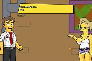Edna's secret posters and Boob Dancing in Burns Mansion