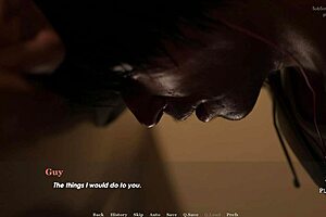 A night of passion and pleasure with an adult video game