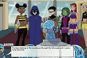 Animated porn with Teen Titans: Raven edition