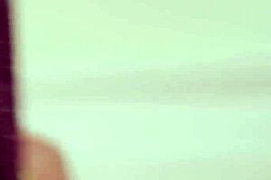 Tiny woman gets a big black cock as an incentive during her workout