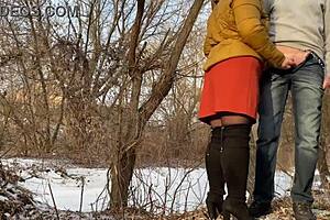 Big natural tits homemade brunette gets pissing and fucking by her mother in law