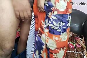 Dirty talking aunt gets her ass fucked hard in this Indian porn video