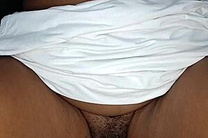 First-time solo pleasure with a happy ending and dirty talking
