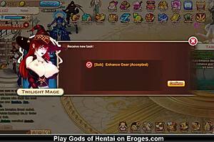 Play as the gods of hentai in this adult game walkthrough