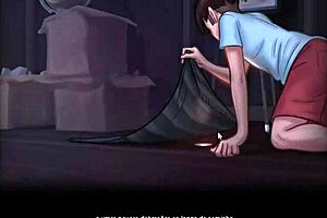 Anime porn game with hot hentai scenes and anal sex