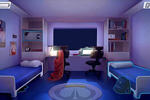 3D animated Academy 34 Overwatch young in action
