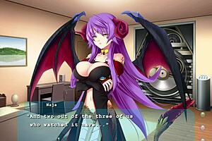 Beautiful anime babes in hot scene in Princess X:Fan Disc episode 13