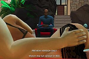 3D hentai preview: Incredible xxx with Elastigirl and Animethreesome action