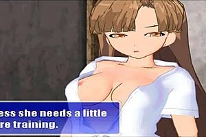 Enjoy a round of Princess of the Ring 3D hentai battle game