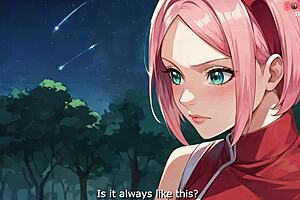 3D animated porn with Sakura Haruno and Boruto