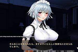 Maid-san to boin game noel scene 4 English subs