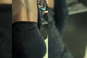 Young wife gets into threesome with street fair lovers