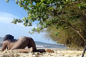 Twerking in public without any clothing on