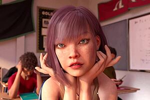 Santa County life in 3D animated porn game