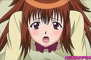 Asian step-sis gets pounded by big cock in 3D hentai