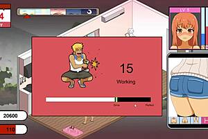 Cheating hubby gets punished in anime-style hentai game