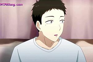 Hot anime sex video with horny sister and rubber vagina