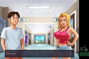 Teen teacher Roxxy gets a wet and wild ride