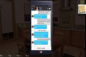 Dik Chick's erotic adventure in Isabellas house - 3D game