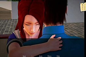 Adult animated walkthrough of the erotic visual novel 'My new family 205'