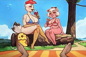 3D game featuring curvaceous teen teaching sex education