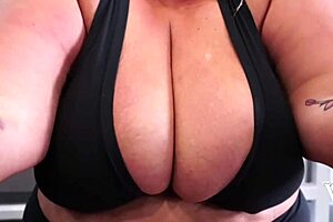 Veronica Jasmine's free anal scene with anal finger play and big assets