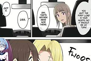 Commented gameplay of Imaizumi's house where the girls come together