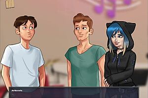 Steamy anime erotica with pc gameplay, experience the best of Summertime Saga