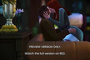 3D animated anime: Black lily - a hentai love story