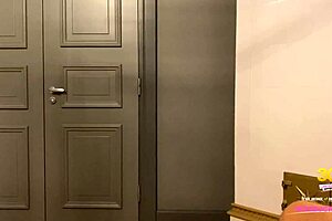 Amateur gay blowjob action on Halloween from wifebucket and her partner