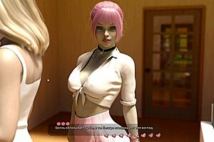 3D animated porn with hot girls getting helped with their problems