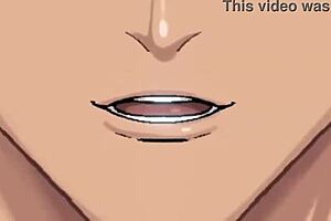 2D animated hentai with cumshots and creampies