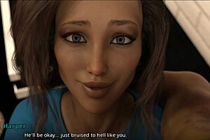 Adult visual novel WVM 151: Skye's tempting curves and sexual skills