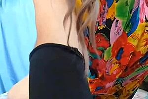 Fat gay crossdresser gets a wet and wild ride