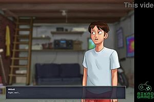 All the action scenes of Summertime Saga with Odette
