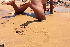 Hot Latina shemale Ladysilva goes wild in public
