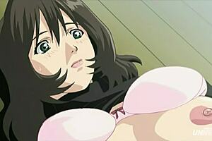 Futanari college student caught in steamy hentai action