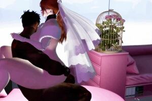 The bride’s private confessions about her sexual desires with a well-endowed black man