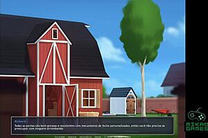 Summertime saga EP 46: Hot housewife gets cucumber insertion