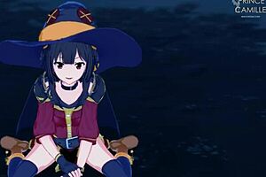 Megumin’s wish: to cast a spell with your dick - Konosuba