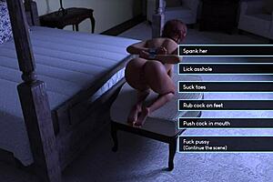 Enjoy a hot game with a curvy MILF teacher's big tits