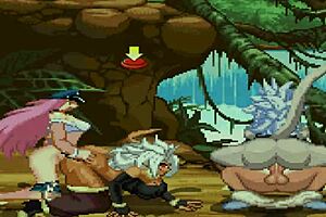 Android 21 in action in Mugen Majin