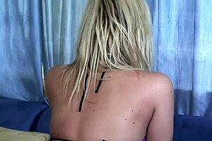 A young blonde with a nice ass, her step dad wants to fuck her