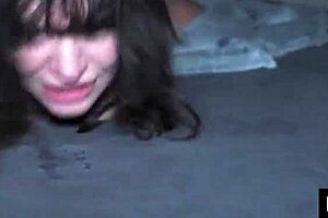 Mia Stone, a slutty girl who likes it rough and gets a facial finish