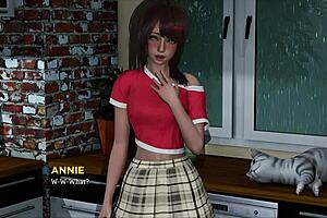 Walkthrough of Eternum 82: A sensual visual novel